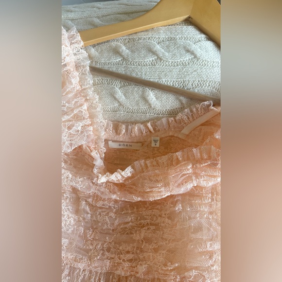 DOEN PAMELINA DRESS IN PETUNIA PINK LACE, size S, brand new, never worn. - Picture 10 of 15